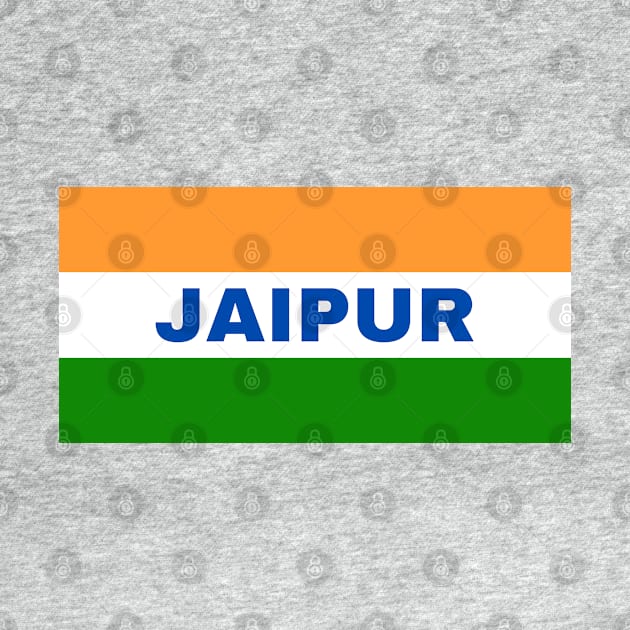 Jaipur City in Indian Flag Colors by aybe7elf